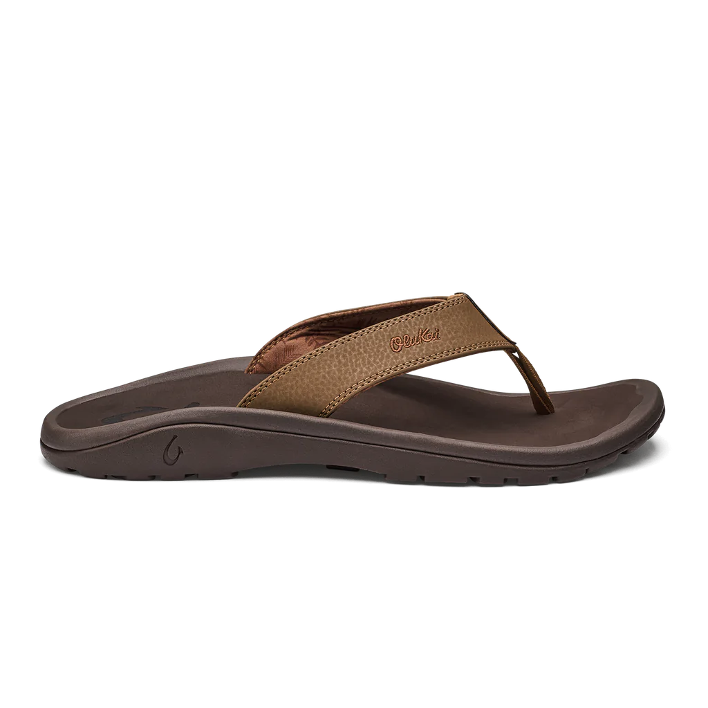 Ohana Sandal- Tan/Dark Java